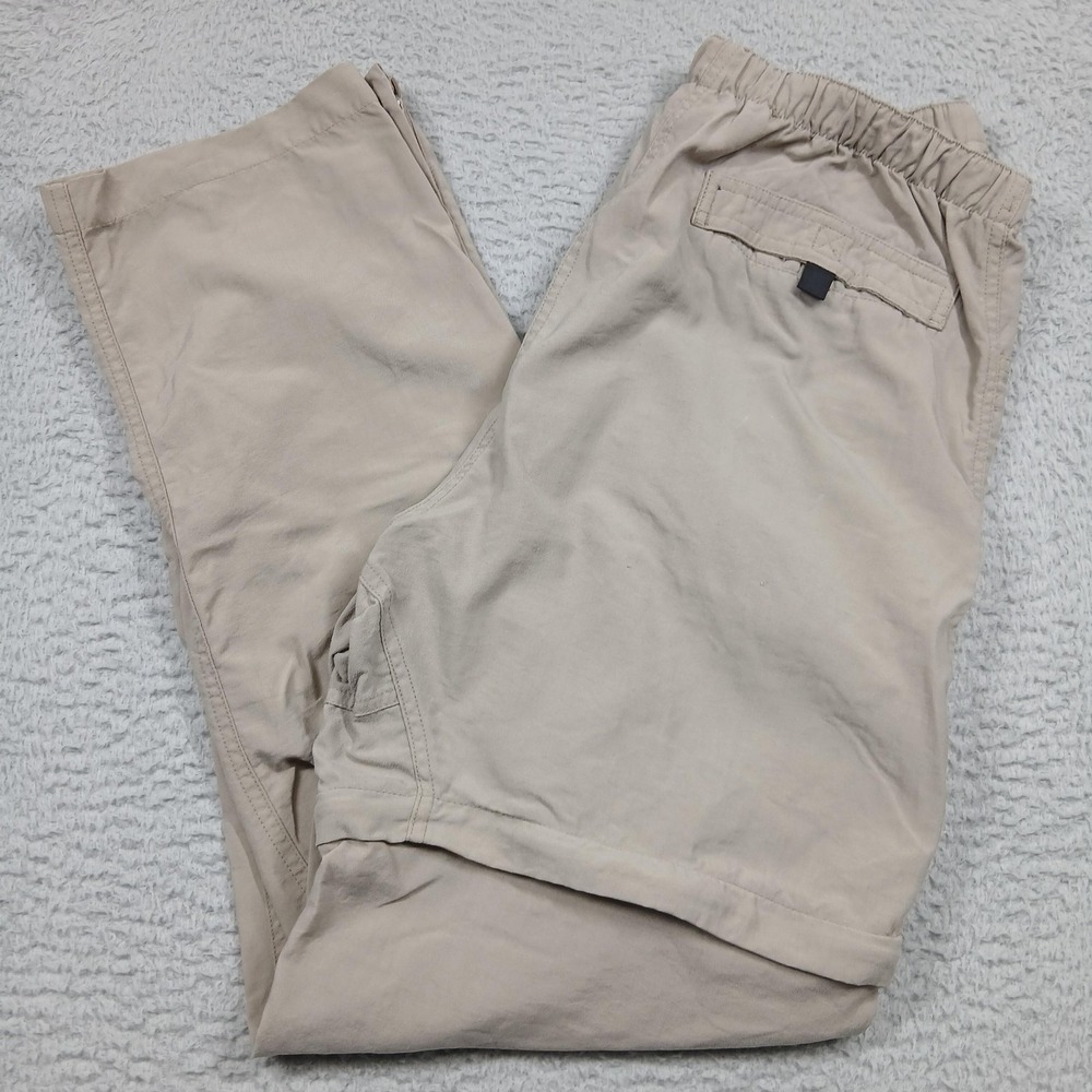 Basecolour Convertible Cargo Pants Womens Medium Zip Off Hiking Nylon Outdoor